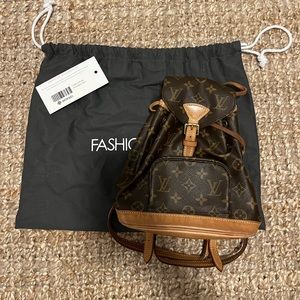 Louis Vuitton Monogram Mini Montsouris Backpack